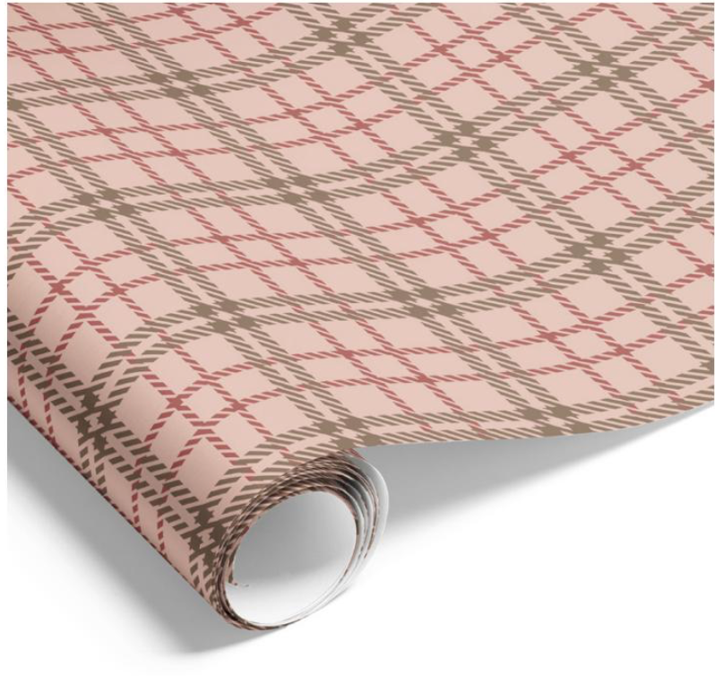 Plaid Dusty Pink