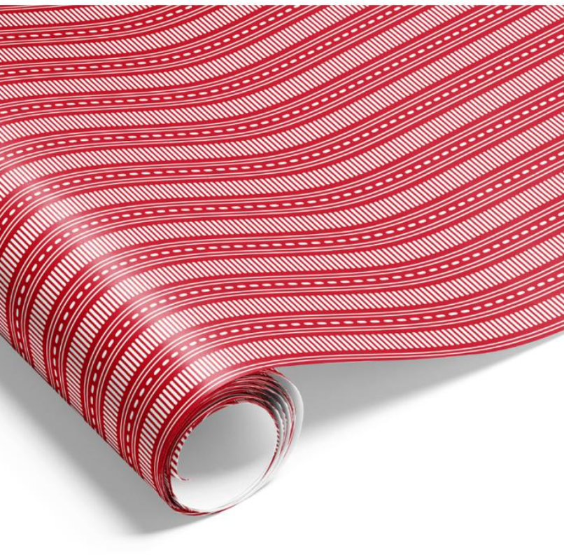 Striped Red Gloss