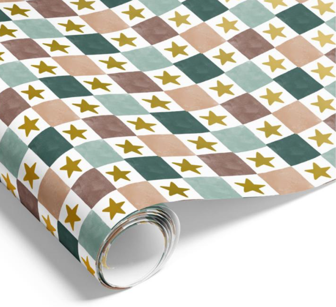 Checker Board Star
