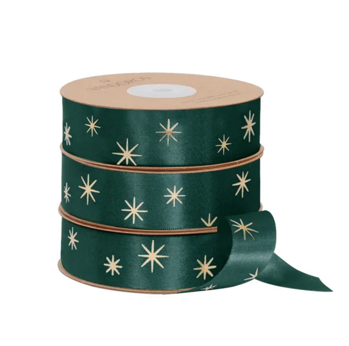 North Star Satin Emerald Ribbon