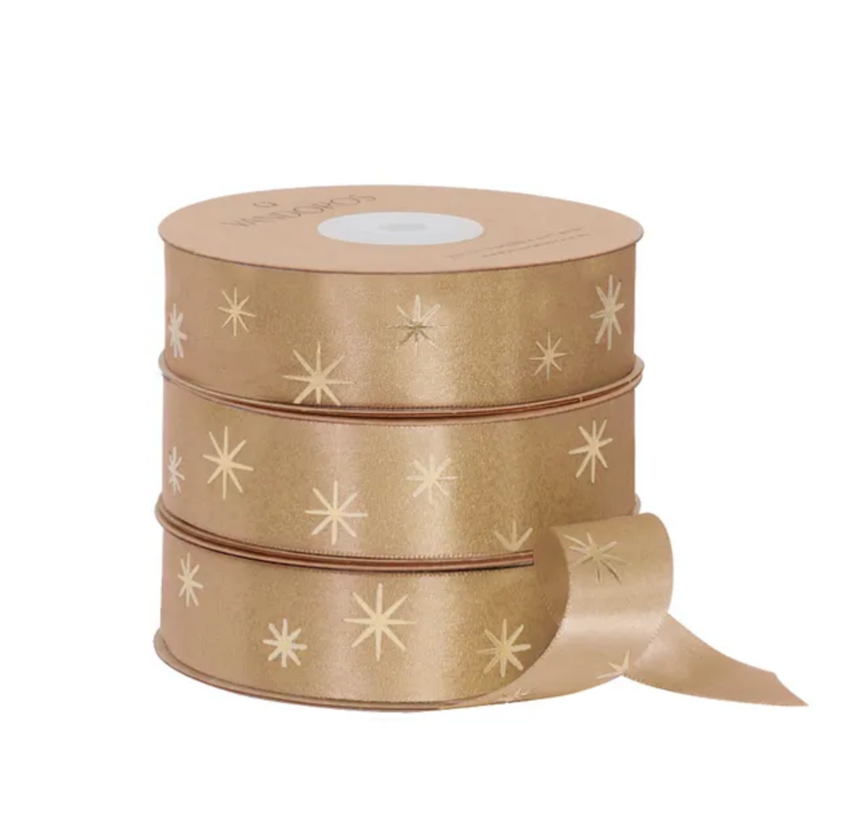 North Star Satin Gold Ribbon