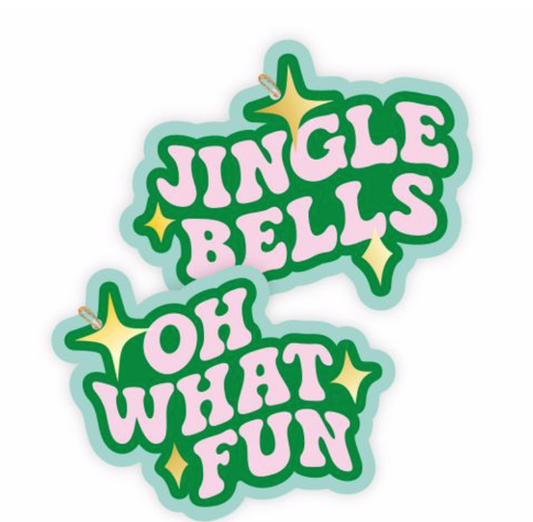 Jingle Bells Bright Pink Emerald (6 Pack)