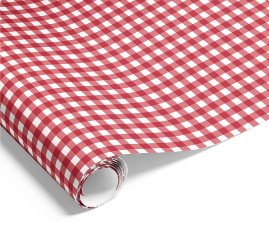 Gingham Check Red