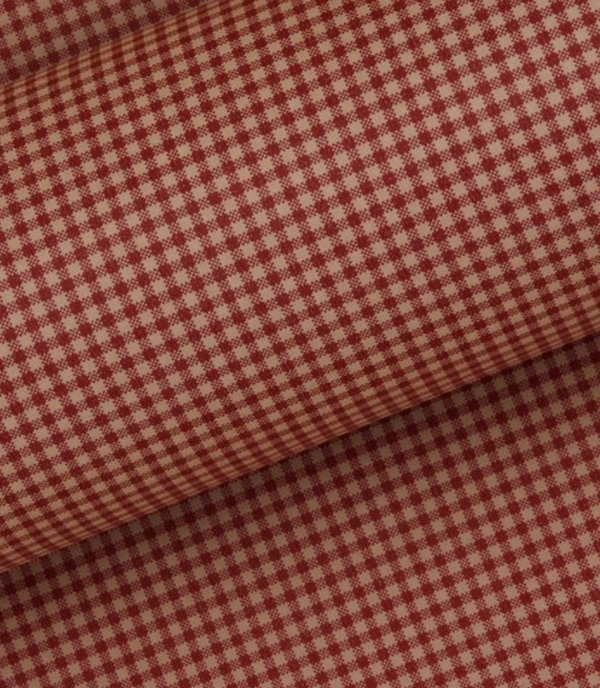 Gingham Spice Red